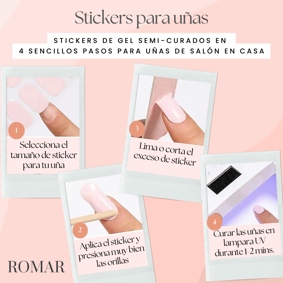 Stickers para uñas