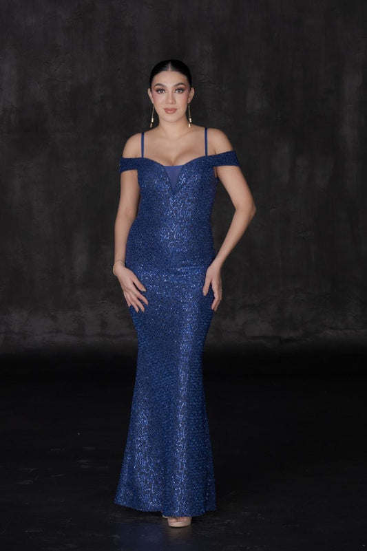 Vestido con escote de corazón y mangas caídas